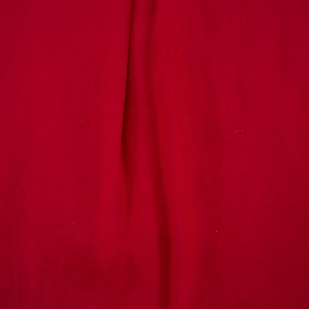 Vintage Coldwater Creek blouse in a rich crimson red with intricate embroidery - Picture 3 of 5